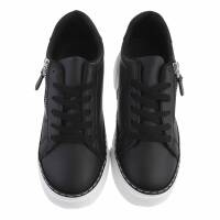 Damen Low-Sneakers - blackwhite