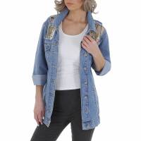 Damen Jeansjacke von M.SARA - blue