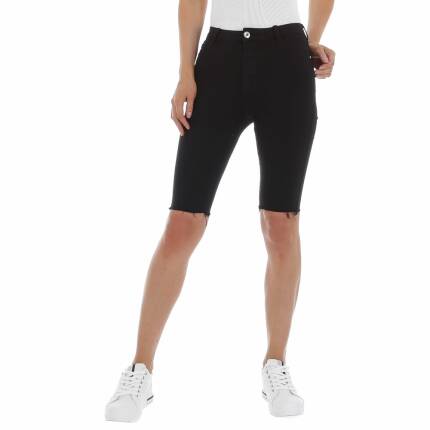 Damen Jeansshorts von Laulia Gr. S/36 - black