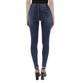 Damen High Waist Jeans von Laulia - blue