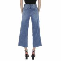 Damen High Waist Jeans von Laulia - blue