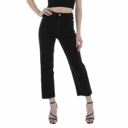 Damen High Waist Jeans von Laulia Gr. M/38 - black