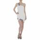 Damen Minikleid von Emma & Ashley Gr. S/M - white