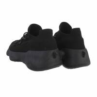 Damen Low-Sneakers - black