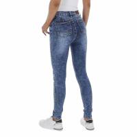 Damen High Waist Jeans von GALLOP - blue