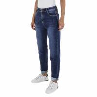 Damen High Waist Jeans von GALLOP - blue