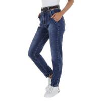 Damen High Waist Jeans von GALLOP - DK.blue