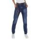 Damen High Waist Jeans  von GALLOP Gr. L/40 - DK.blue