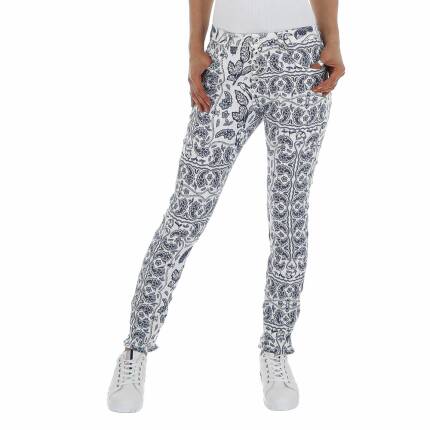 Damen Skinny Jeans von Place du Jour Gr. S/36 - white