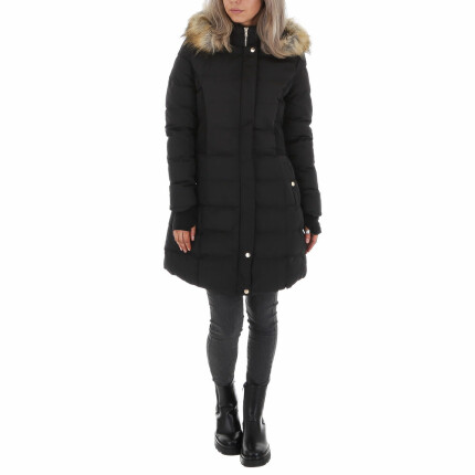 Damen Kurzmantel von NATURE Gr. S/36 - black