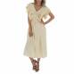 Damen Maxikleid von White ICY Gr. M/L - cream