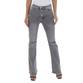 Damen Bootcut Jeans von Laulia - grey