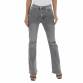 Damen Bootcut Jeans von Laulia Gr. M/38 - grey