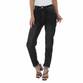 Damen High Waist Jeans von Laulia - black