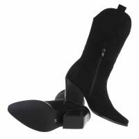 Damen Western- & Bikerboots - black