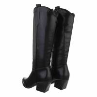 Damen Western- & Bikerboots - blackpu