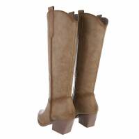 Damen Western- & Bikerboots - khakipu