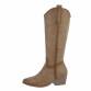 Damen Western- & Bikerboots - khakipu