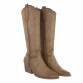 Damen Western- & Bikerboots - khakipu