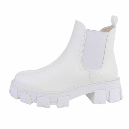 Damen Chelsea Boots - whitepu