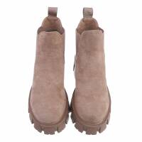 Damen Chelsea Boots - nudesuede