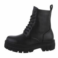 Damen Schnürstiefeletten - black