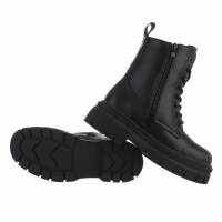 Damen Schnürstiefeletten - black