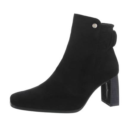 Damen High-Heel Stiefeletten - negro Gr. 40