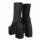 Damen High-Heel Stiefeletten - black