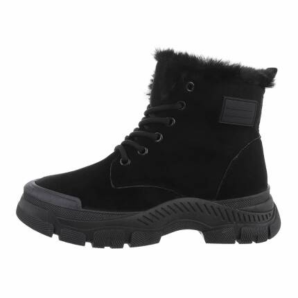 Damen Klassische Stiefeletten - allblack Gr. 38
