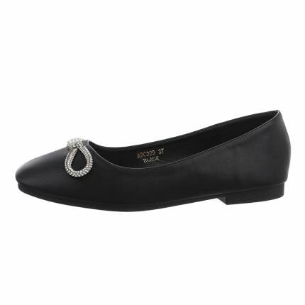 Damen Ballerinas - black Gr. 38