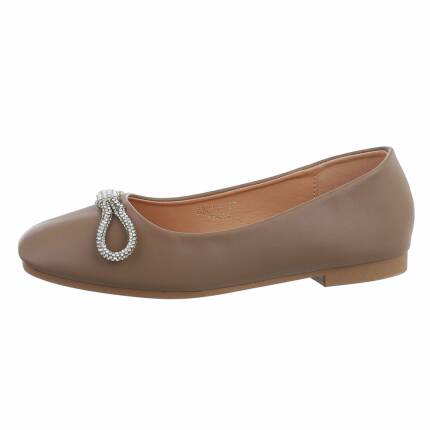 Damen Ballerinas - khaki