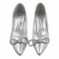 Damen High-Heel Pumps - silver