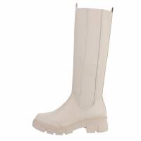 Damen Klassische Stiefel - beige