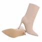 Damen High-Heel Stiefeletten - nude