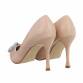 Damen High-Heel Pumps - beige