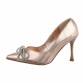 Damen High-Heel Pumps - champagne Gr. 36