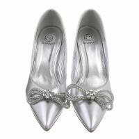 Damen High-Heel Pumps - silver