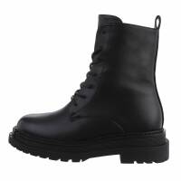 Damen Schnürstiefeletten - black