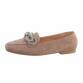 Damen Slipper - khaki Gr. 36