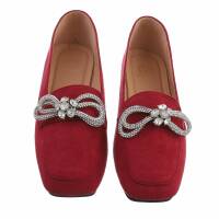 Damen Slipper - wine