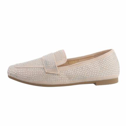 Damen Slipper - beige