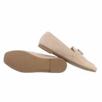 Damen Slipper - beige