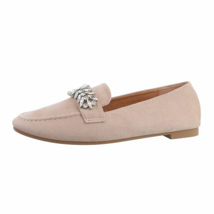 Damen Slipper - beige