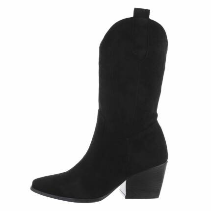 Damen Western- & Bikerboots - black