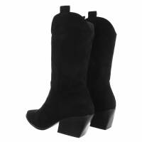 Damen Western- & Bikerboots - black