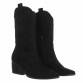 Damen Western- & Bikerboots - black