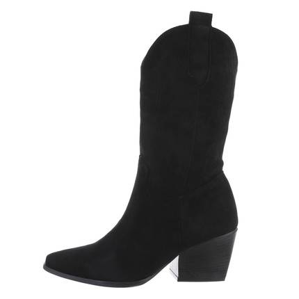 Damen Western- & Bikerboots - black Gr. 38