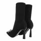 Damen High-Heel Stiefeletten - black