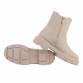 Damen Chelsea Boots - beige